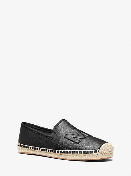 michael by michael kors hastings leather espadrilles|Hastings Signature Logo Slip.